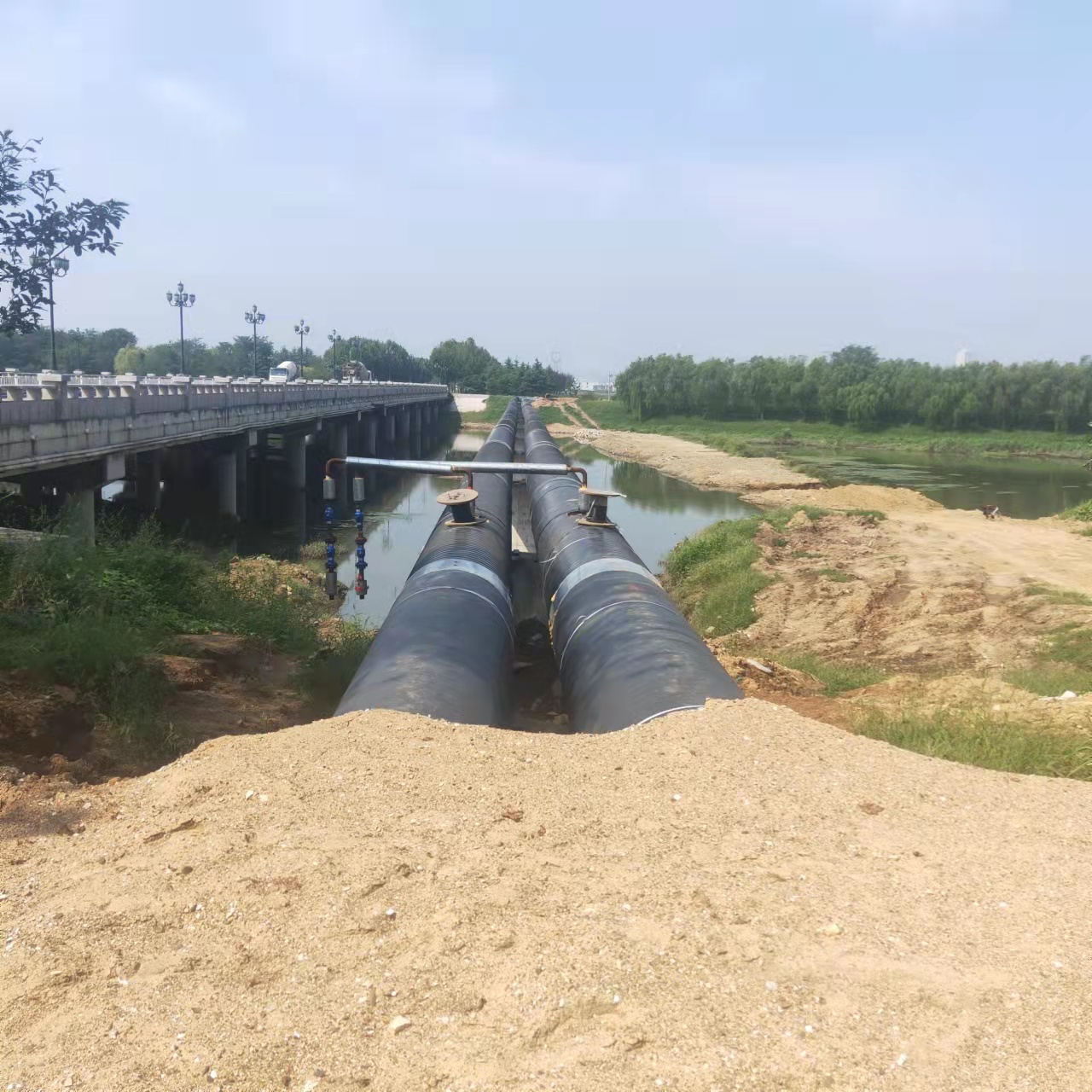 忠县武汉顶管输油管道清洗